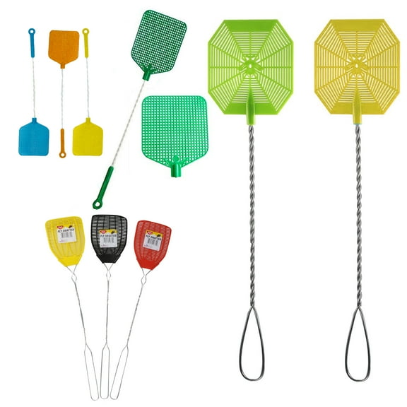 4 Pc Hand Fly Swatter Bug Mosquito Insect Wasps Killer Catcher Swat Zapper New