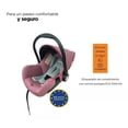 thumbnail image 5 of Portabebé Autoasiento D’bebé Mai Travel 3 En 1 Rosa, 5 of 5
