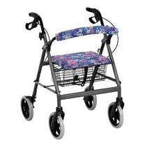 COEQINE Leopard Rollator Walk Seat Cover Set of 2 Piece Covers Easy to Install Universal Rollator Walker Seat and Backrest Covers Walker Covers Dust Cover Ideal Gifts