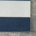 thumbnail image 3 of nuLOOM Christa Striped Indoor/Outdoor Area Rug, 2' 6" x 8', Runner, Christa Navy, 3 of 5