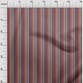 thumbnail image 3 of oneOone Cotton Poplin Twill Red Fabric Stripes Sewing Fabric By The Yard Printed Diy Clothing Sewing Supplies 56 Inch Wide, 3 of 4