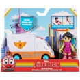 thumbnail image 2 of Disney Junior Firebuds, Violet and Axl, Action Figure and Ambulance Toy, 2 of 8