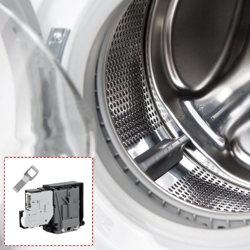 CEORPER ABS Material Washer Door Lock And Plate Substitute Parts Package