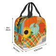thumbnail image 3 of Vsdgher Hello Fall Farm Truck Lunch Bag, Lunch Box for Women Adult Men, Lunch Tote Insulated Cooler Lunch Container for Work/Office/Picnic/Travel, 3 of 8