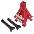 thumbnail image 2 of Jack Stand Support, High Strength Jack Stand Adjustable Lift Accurate Adjustment 2 Set Carbon Steel Manual Self Locking  for RV, 2 of 7