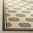 thumbnail image 3 of SAFAVIEH Linden Cheshunt Floral Area Rug, Cream/Brown, 9' x 12', 3 of 7