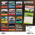 thumbnail image 2 of Supercars | 2026 12x24" (Hanging) Monthly Square Wall Calendar | Plato, 2 of 9