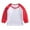 Red, variant on Ulanda Toddler Baby Girls Boys 3/4 Sleeve Shirts Raglan Shirt Baseball Tee Cotton T-Shirt (Blue, 12-18 Months)