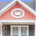 thumbnail image 2 of Outdoor Crab Wall Decor – Coastal Nautical Beach House Accent for Home, Garage, Shed – Weatherproof Crab Sign – Coastal Wall Art, 2 Foot, 2 of 11