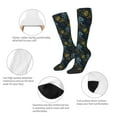 thumbnail image 3 of Naloa Sunflowers Thigh High Socks Extra Long Stretchy Sock Women Over Knee High Opaque Stocking Daily Wear, 3 of 6