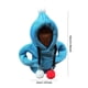 thumbnail image 2 of Sudadera con capucha para palanca de cambios de coche, camisa con perilla divertida, suéter (bola de piel), azul, 2 of 4