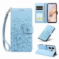 thumbnail image 2 of Funda Cartera GANGXUN con Diseño de Perrito en Relieve para Xiaomi Redmi 13 4G , Protección 360° con Ranuras y Correa Desmontable, 2 of 6