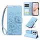thumbnail image 2 of Funda Cartera GANGXUN con Diseño de Perrito en Relieve para Xiaomi POCO M6 4G , Protección 360° con Ranuras y Correa Desmontable, 2 of 6