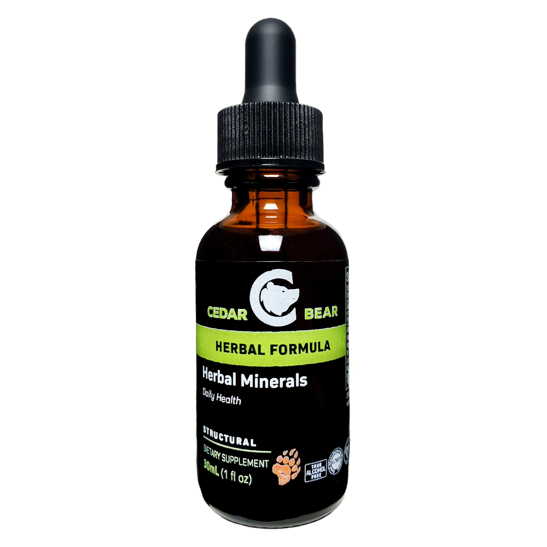 Cedar Bear Herbal Minerals Liquid Herbal Supplement That Helps Build
