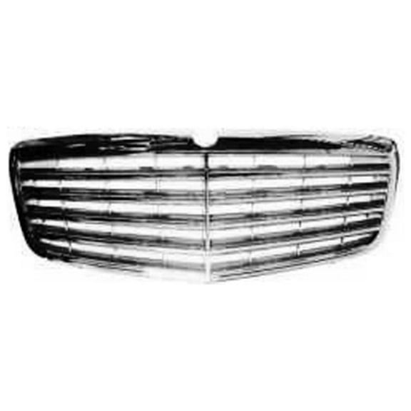 New Aftermarket  Gray Front Grille 21188017837246 One Piece fits 2007-2009 Mercedes-Benz E350