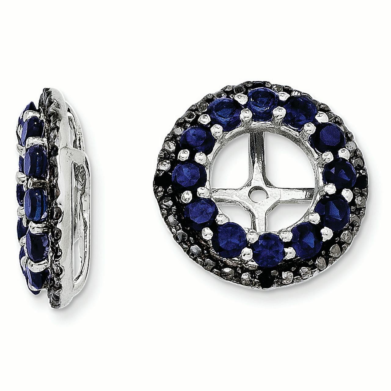black sapphire earrings black sapphire earrings