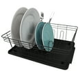 thumbnail image 2 of Contempo 3 Piece Dish Rack, Black, 2 of 7