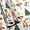 17 IN x 32.8 FT, variant on GRD Christmas Wrapping Paper, Reversible Green Santa, Red Snowflake Design Gift Wrapping Paper Suitable for Christmas, Mini Roll (17 Inch X 32.8 Feet)