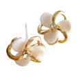 thumbnail image 3 of Here's an elegant and compelling product description for your **Flower Shaped Resin Earrings**:\n\n \n\n🌸 **Elegant Flower Shaped Resin Earrings –, 3 of 5