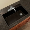 thumbnail image 5 of Transolid Radius 33'' L x 22'' W Granite Single Bowl Drop-in Kitchen Sink, 5 of 5