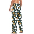 thumbnail image 6 of Men's Pajama Pants Cute Ghost Pumpkin Cotton Long Sleepwear Lounge Pants XL, 6 of 7