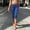 Blue, variant on IUYRTFE Women's Polka Dot Capri Pants with Side Slit High Waist Stretch Cropped Trousers for Summer