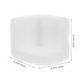 thumbnail image 2 of PTOOTP 10pcs Packaging Edge Protectors White EPE Foam Cushioning Protection For Moving, 2 of 7