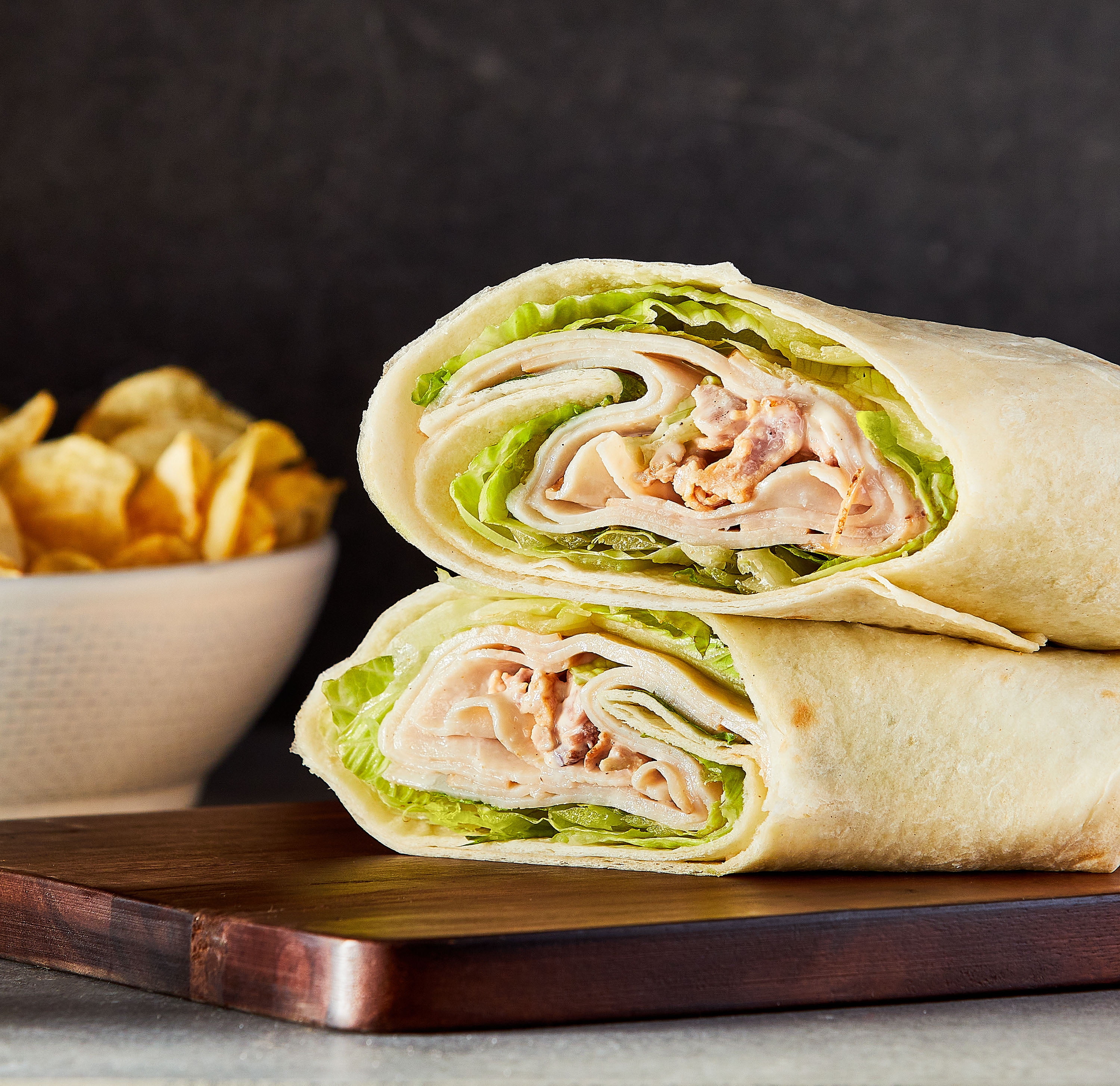 Marketside Turkey Bacon Wrap, 1 Count