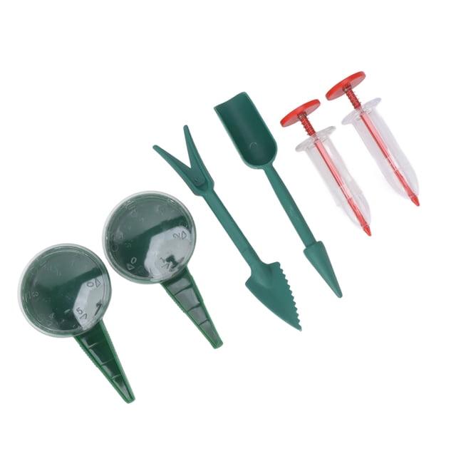Small Seed Spreader Tool, Sowing Seeds Dispenser Set 6 Piece Set Humanized Design Portable For Garden