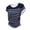 02-Navy, variant on Summer Tops for Women Short Sleeve Slim Fit Crop Shirts Striped Printed Tees Trendy Casual Blouses
