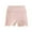 Pink, variant on Cethrio Bike Shorts for Girls, Solid Color Stretch Athletic Elastic Waist Short Leggings Black Size 7-8 T