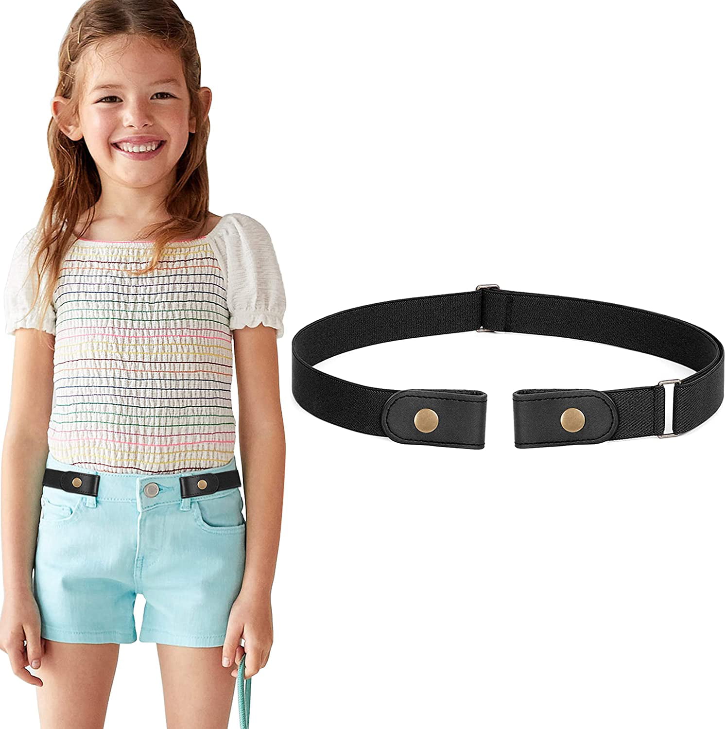 SNAP TO   BELTS FOR  KIDS  RED   SIZE  22 TO 27  INCH   WAIST 