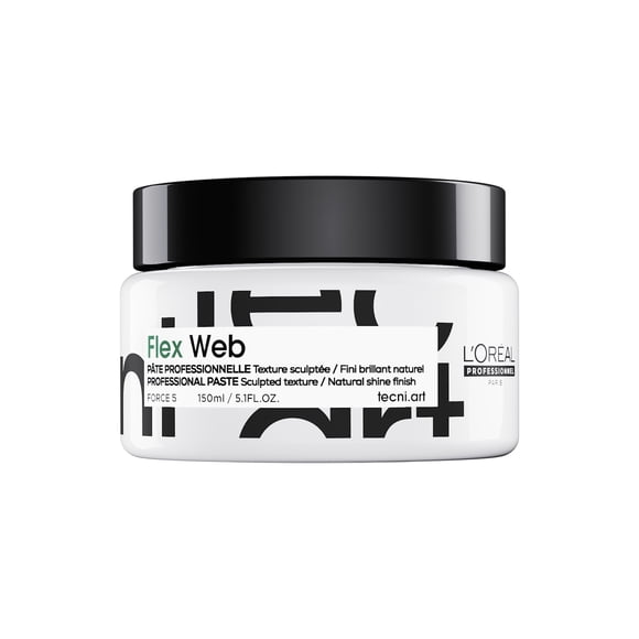 L'Oréal Professionnel Tecni Art | Cera Web | Pasta moldeadora| Para un acabado natural al cabello | Con fijación de larga duración y acabado brillante | 150ml