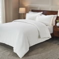 thumbnail image 2 of Superior Cotton Flannel Solid Duvet Cover Set, Twin, Ivory, 2 of 7