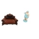 thumbnail image 1 of Sofá Miniatura, Sillón Individual, Modelo DIY, Accesorio, Mueble Para Habitación, Micropaisaje, Regalo, Decoración, Playa, Mujer, Resina, Muñeca, Estatua, Colección, Adorno, Figura, 1 of 8