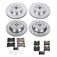 thumbnail image 3 of PowerStop Front and Rear Z23 Evolution Sport Carbon-Fiber Ceramic Brake Pad and Drilled & Slotted Rotor Kit Fits: LEXUS Select Models K5825, 3 of 10