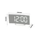 thumbnail image 3 of Reloj digital con espejo, despertador para estudiantes con voz, reloj electrónico, despertador, reloj específico para estudiantes, reloj electrónico, 3 of 8