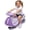 Purple, variant on HNH 12V Electric Wiggle Car with LED Wheels, 2 Seater, Music & Bluetooth, Ride On Toy for Kids Ages 3+, 68 Lbs, Blue