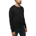 thumbnail image 3 of X RAY JEANS Mens V-Neck Honeycomb Knit Sweater, Black, 3XL, 3 of 5