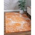 thumbnail image 1 of Unique Loom 3141687 2 ft. 2 in. x 3 ft. Grand Sofia Rectangular Rug, Orange, 1 of 5