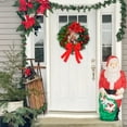 thumbnail image 3 of Artificial Garland Plant Rattan Christmas Jesus Wreath Window Decoration Image Circle Wall Door Hanging Christmas Wreath, 3 of 10