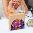 thumbnail image 3 of Yayeee Napkin Holder for Table Set of 2 Kitchen Paper Tissue Organization, Large Purple Flowers, 3 of 8