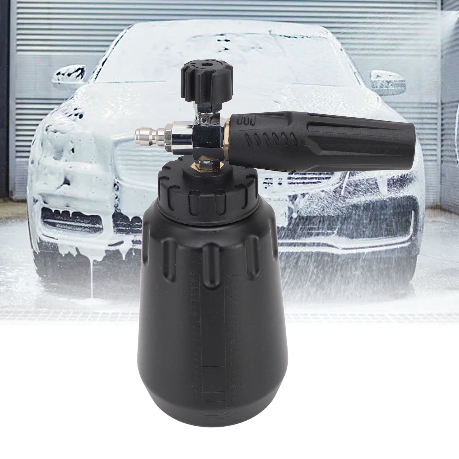 Pressure Washer Foam Dispenser, Large Capacity Pressure Washer Foam Cannon Sturdy Efficient Use 1000ML  For Car Washing