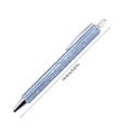 thumbnail image 3 of Plastic Ballpoint Pen Light Blue Rhinestone Retractable Pen Collectible Business Gift with Weighty Feel 2 Pack by JASKFLY, 3 of 7
