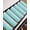 Green, variant on Geometric Turquoise Ombre Stair Treads for Wooden Steps Indoor Runner Rug Carpet,Modern Gradient White Ocean Striped 4 Pieces Peel and Stick Staircase Step Treads Covers Throw Door Mats,30"x8"