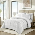 thumbnail image 1 of Swift Home Basic Down Alternative Comforter, All Season Hypoallergenic Cozy Comforter, Queen, White, 1 of 8