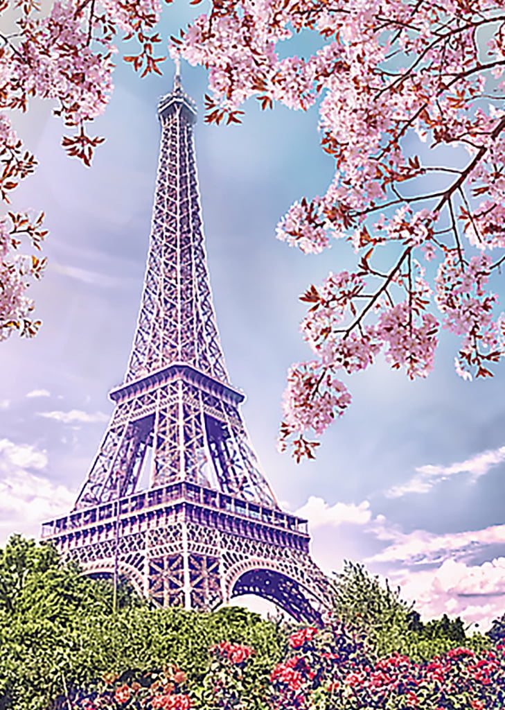 Diamond Painting kit for Advanced Diamond Art Lovers Spring in Paris