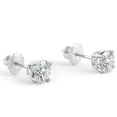 thumbnail image 2 of Pompeii Screw Back 1 Ct T.W. Genuine Diamond Studs Available in 14k White or Yellow Gold, 2 of 4