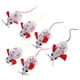 thumbnail image 1 of KAKOWELY 6 juguetes de peluche con forma de ratón para gatos y gatitos., 1 of 5