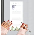 thumbnail image 6 of Inkdotpot Pack of 3 Magnetic Fridge To-Do List Notepads- Magnetic Memo Pads For Refrigerator-(50 Sheets Each)-Q5, 6 of 7